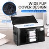 TAILI Extra Large Moving Bags, 8 Pack Black Heavy Duty