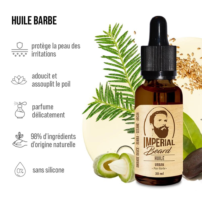 Huile à Barbe Urban 30 ml Imperial Beard