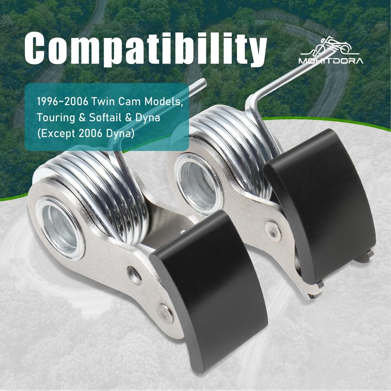 MoKitDora Inner/Outer Twin Cam Chain Tensioner for 1999-2006 Harley Softail