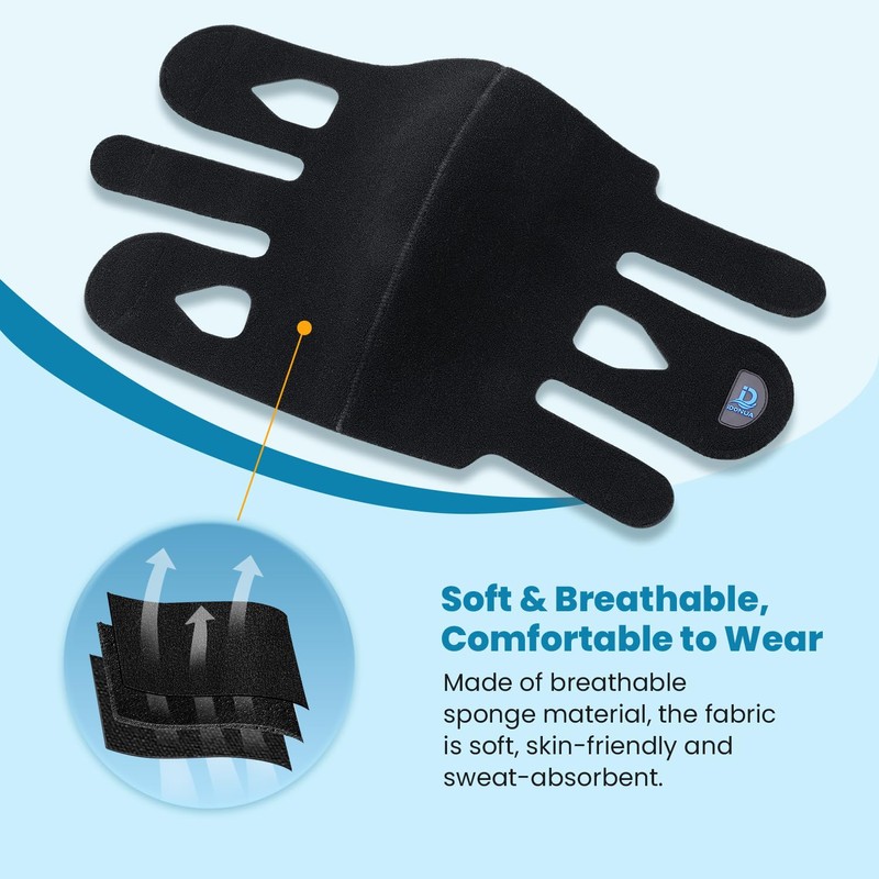 iDonua® Calf Lymphedema Compression Wrap Adjustable For Big Swollen Lower