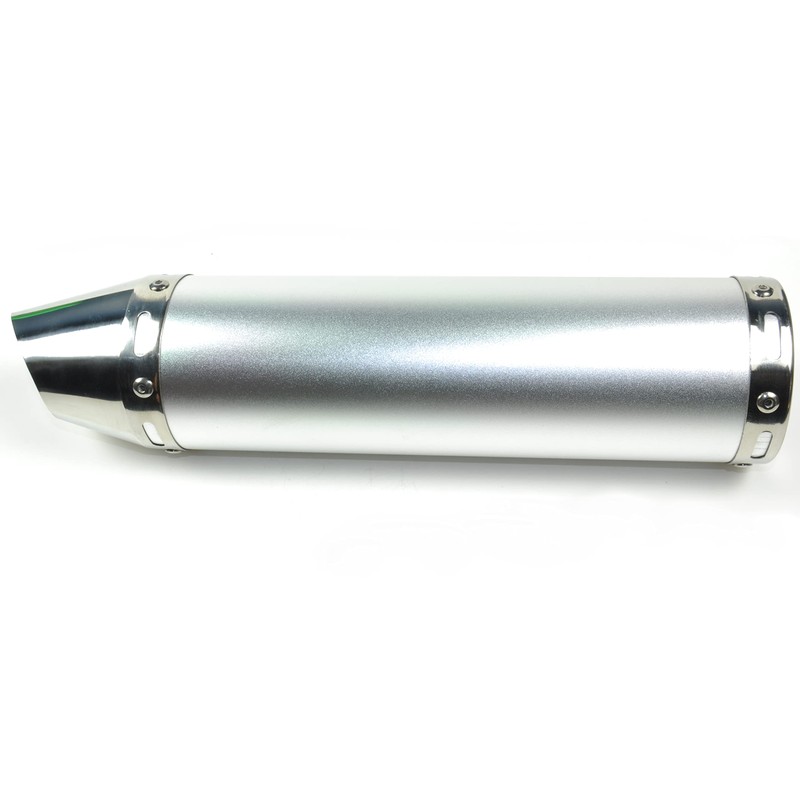 High Performance Chrome Exhaust Pipe Gy6-50 Qmb139 49cc Chinese Scooter