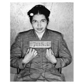 ROSA PARKS MUGSHOT CIVIL RIGHTS ACTIVIST 1955 8X10 PHOTO