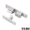 TERF® Heavy Duty Polished Chrome Double Ball Catch 42mm Tension