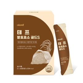 Bewell Teff Enzyme Grain Fermentation Enzyme Powder Enzyme Lactobacillus High Potency Value 30 Packets / 테프효소 곡물 발효 효소 분말 엔자임 유산균 고역가수치 30포