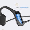 Open Ear Headphones with Microphone, Bluetooth 5.2 Waterproof Sweatproof Wireless