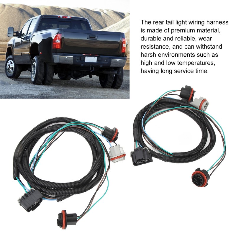 1 Pair Tail Light Wiring Harness 25958494 Improved Visibility Rear