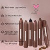 Erinde Lápiz de Labios Mate Velvet, Lápiz Labial Cremoso de
