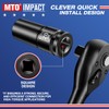 MTO 1/2" Drive 20mm Deep Impact Socket, 6 Pt. Metric