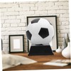 Parliky 1piece Basketball Display Stand and Holder for Memorabilia Black