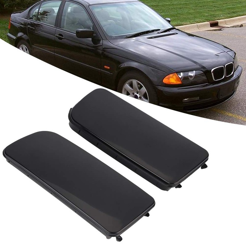 EBTOOLS Fog Light Cover Black 316I Compact ABS Black Fog