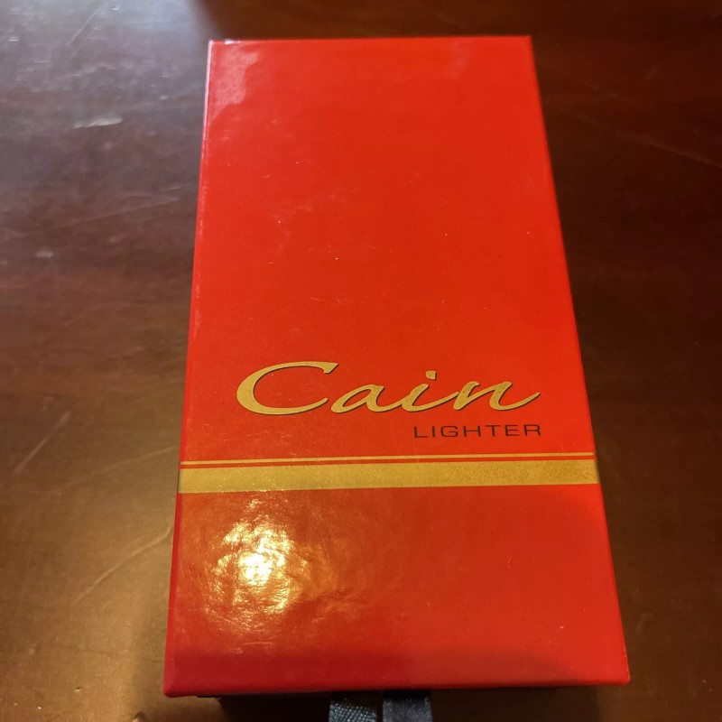CAIN Triple Torch Electronic Ignition Butane Cigar Lighter with Punch