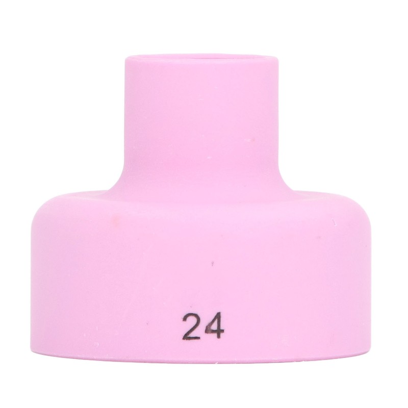 2Pcs TIG Welding Cup 24# Ceramic Nozzle 2.4mm Center Hole