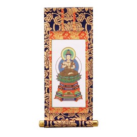 Sun Meny Honzon Wall Scroll [Large Size] Dainichi Nyorai [Shingon Sect]