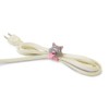 Joie Kitchen Gadgets 067742-124159 Meow Bag Ties, Plastic, White/Black/Grey