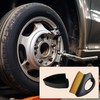 HAICN Car Applicator Brush Tyre Shine Applicator No Scratch Cleaning
