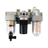 1/4" NPT Mini Compressed Air In Line Filter Regulator Lubricator