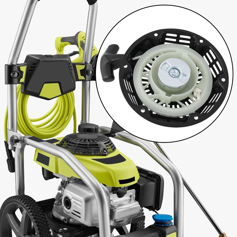 YINETTECH Recoil Pull Start Starter 180mm Generator Starter Compatible with