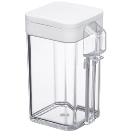 Yamazaki Industries 3231 Salt and Pepper Container, Seasoning Bottle, Flour & Spice Bottle, Aqua, White