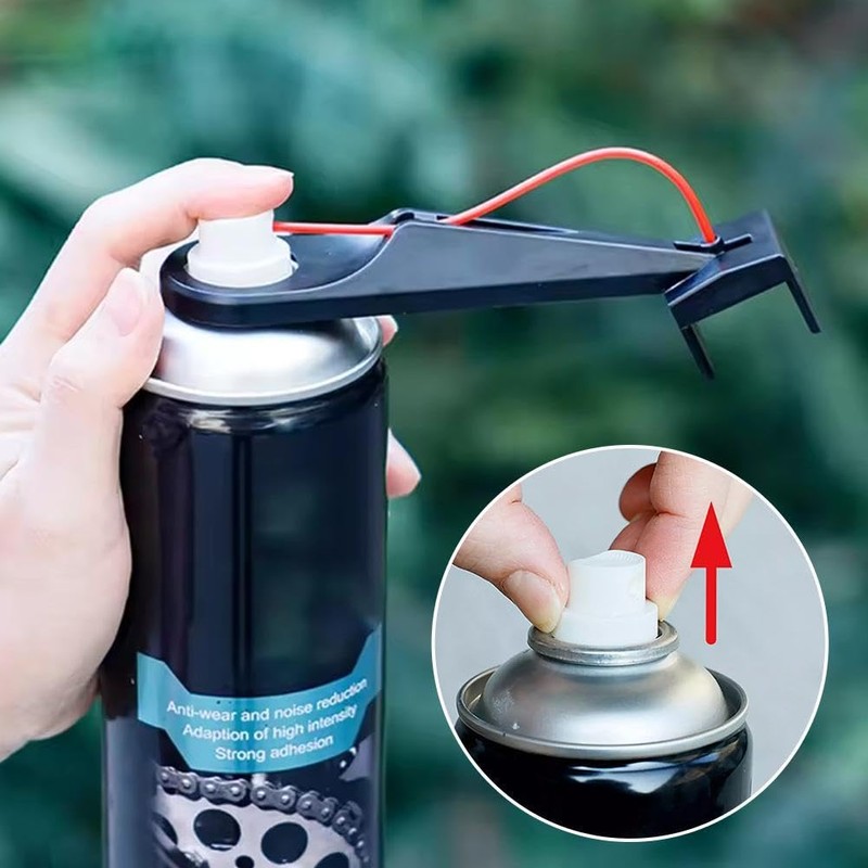 Mirhua バイクチェーンオイラー オートバイチェーンルブアプリケーター 多機能 バイクチェーンオイルツール スムーズなチェーンケアとメンテナンスのため 潤滑剤 エンジンオイル添加剤 用 チェーンオイラーエイド