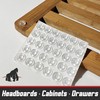 Cabinet and Drawer Soft Close Bumpers - Jelly Button Sound