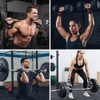 1 Par de Muñequeras Elásticas para Gym y Crossfit Negro