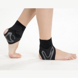 Thin Ankle Brace for Soccer Basketball Running Sports Brace Right/L 4ea