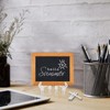 Funzhan 2pcs Clear Acrylic Easels Plastic Plate Stands Holders Fold