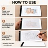 Portable LED Tracing Light Pad for Drawing – USB-Powered Copy
