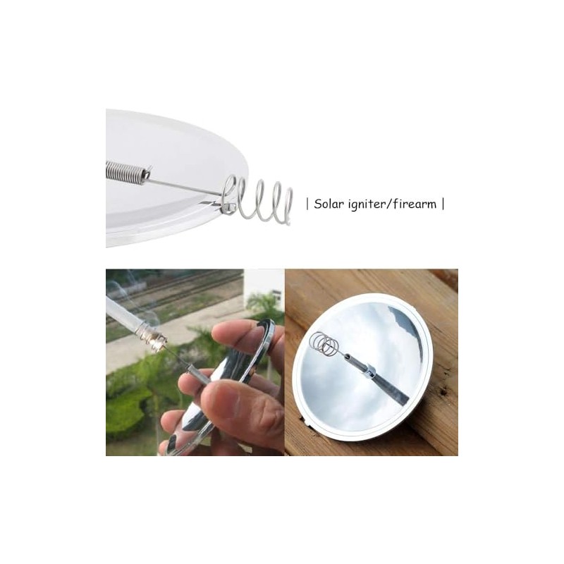 Cozioz Solar Fire Starter Tool – Fuel-Free Sun Ignition for