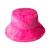 CHOK.LIDS Everyday Winter Fur Bucket Hat Unisex Trendy Soft Fluffy
