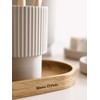 Marc O'Polo The Wave Wood Bathroom Tray 25 x 10.5