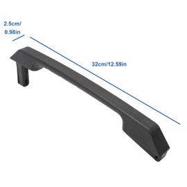 FanPaYY 15135441 Rear Tailgate Handle Compatible with Hummer H2 Base 2003 2004 2005 2006 2007 2008 2009 4 Door Textured Rear Liftgate Handle Repair Kit Set 13767004 97503 (Black)