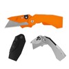 Lichamp 6 Pack Folding Utility Knife Set, Pocket Box Cutter