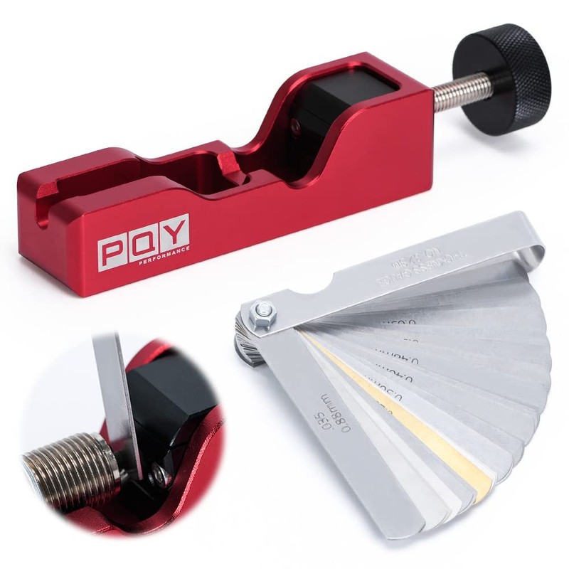 Universal Spark Plug Gap Tool with 32 Blades Steel Feeler