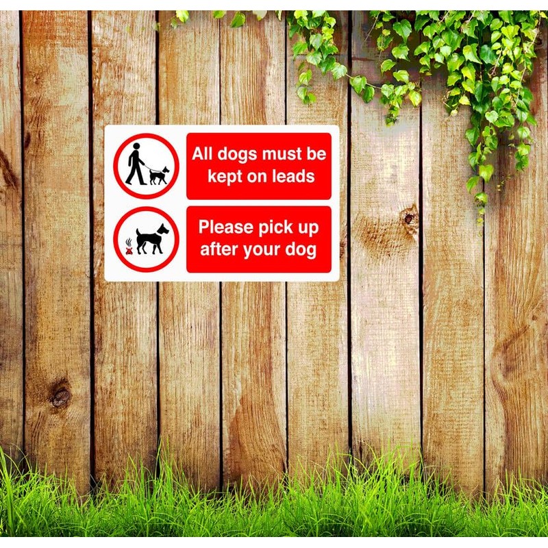 Safety First Display LTD All dogs must be kept on