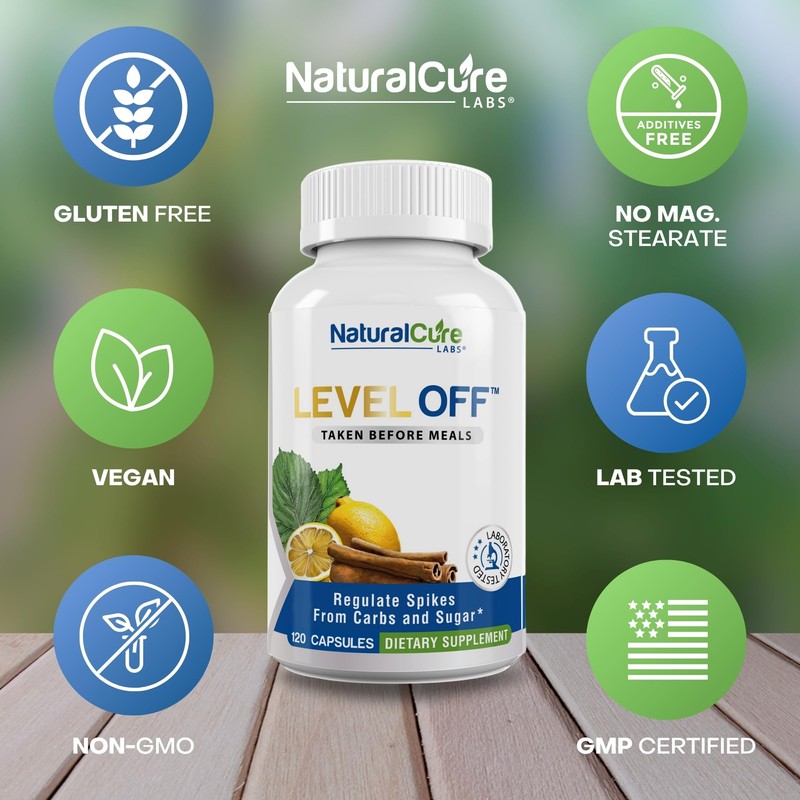 Natural Cure Labs Level Off - Glucose Spike Reducing Formula