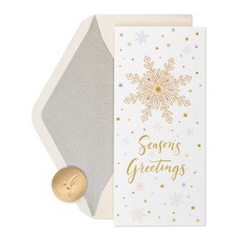 Papyrus Holiday Cards Boxed with Envelopes, Warm and Wonderful, Snowflakes (16-Count)