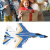 RC Glider Plane Lightweight Flexible Remote Control Airplane with LED
