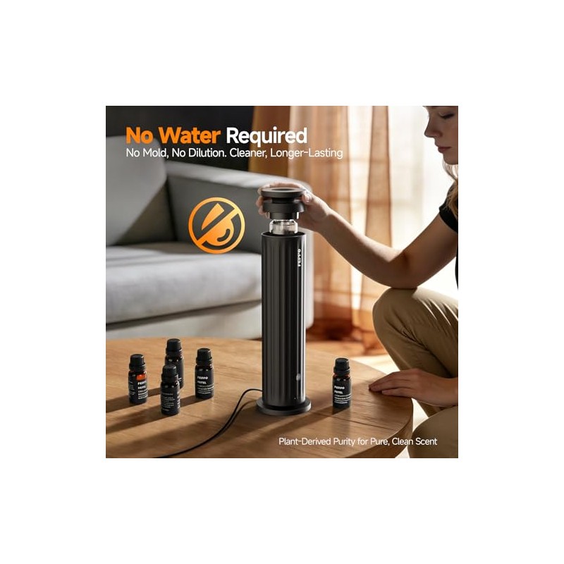 FEPPO Waterless Diffuser – Diffuser for Home, Hotel, Office |