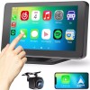[Hieha] 2024 Newest Wireless Portable Apple CarPlay Android Auto, CarPlay