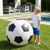 Lurrose ビーチボール サッカーボール 80cm 大号 巨大 インフレータブル ジャンボ 丈夫なPVC 厚手