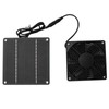 Solar Fan Effective Cooling Safety Protection Easily Install 3W 43.4CFM