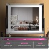 Hasipu Vanity Mirror with Lights, 24.2" x 19.7" LED Makeup