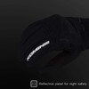 Komine Protect GK-245 12979 Rain Gloves, Motorcycle Gloves, Waterproof, Black