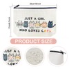 DWFEYOI Cat Makeup Bags for Women Cute Gifts for Cat