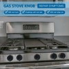 Gxcdizx 4-Pack WB03T10236 Burner Control Knob, Gas Range Knobs Black