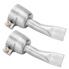 KooingTech 2Pcs Flat Welding Nozzle, 20mm Hot Air Gun Welding