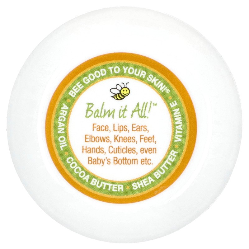 Sierra Bees Argan Balm with Cocoa & Shea Butters, 1