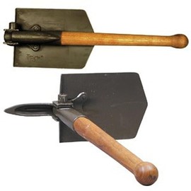 Mil-Tec Folding Shovel 91552300 Black One Size