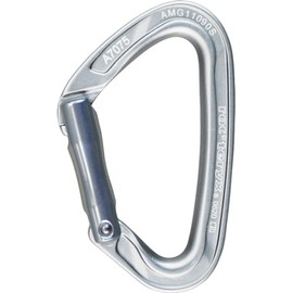 Loc'Teryx RTAMG11090 Climbing Climbing Carabiner Light Tech Nose Free Silver (SL)